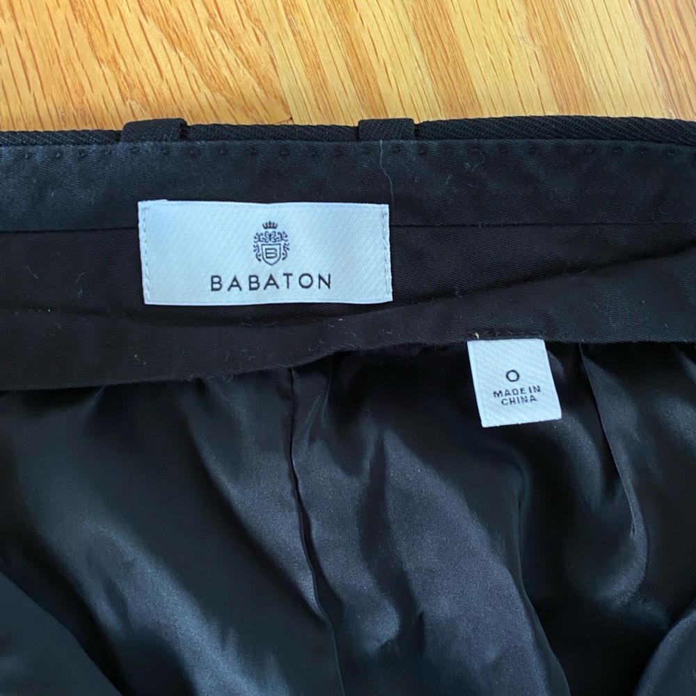Babaton Aritzia Black Dress Pants size 0